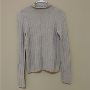 Madewell mockneck wool sweater